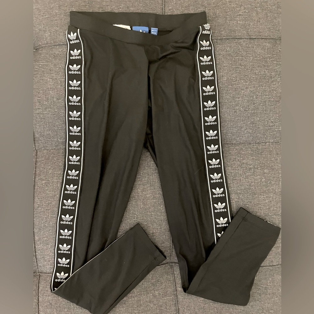 Adidas black leggings small